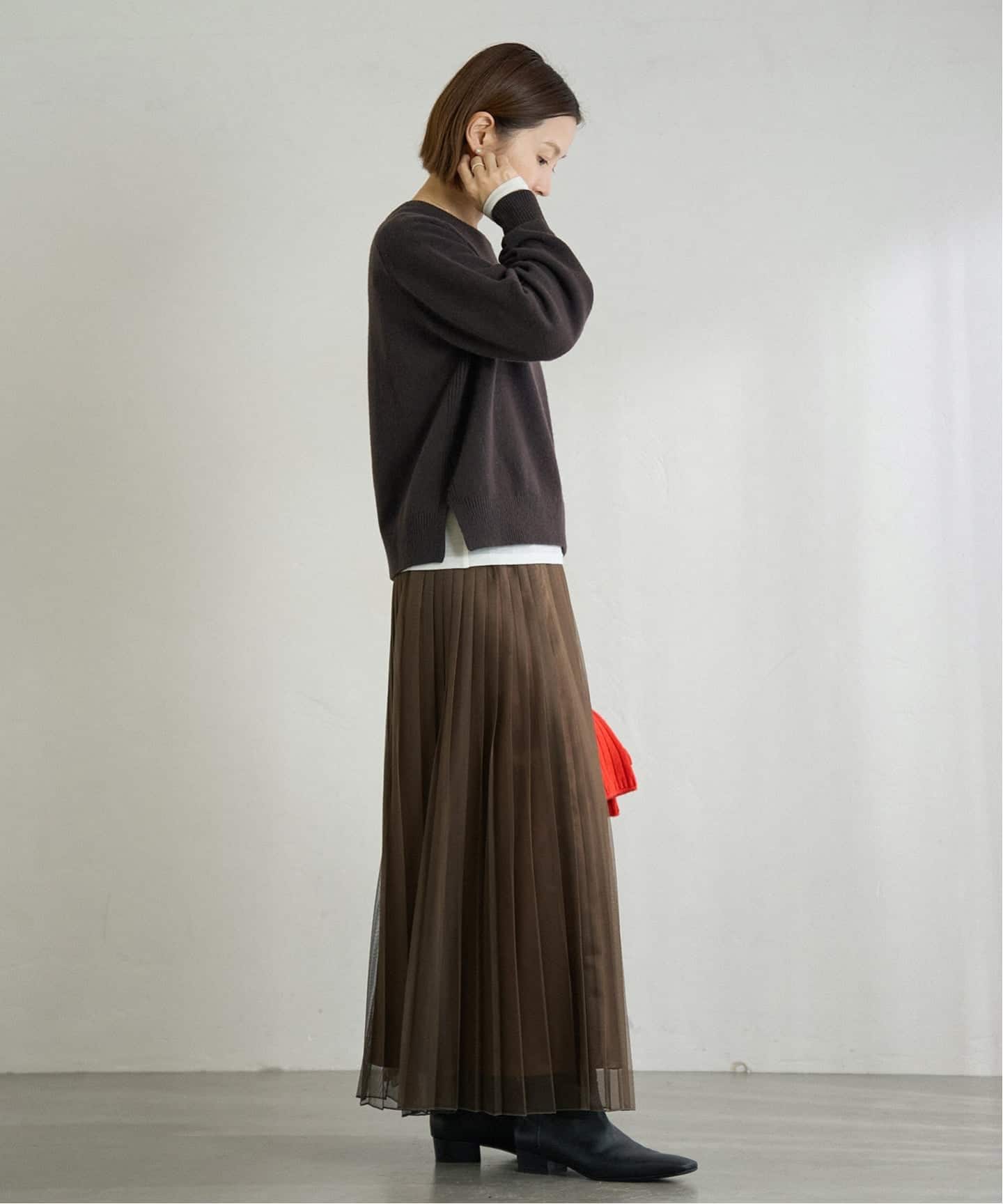 シアープリーツスカート（ロング・マキシ丈スカート）｜IENA（イエナ