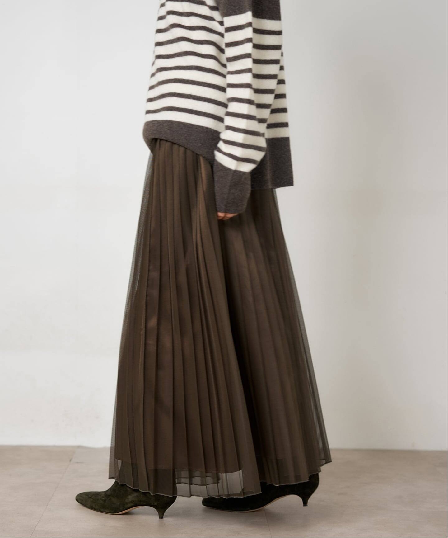 シアープリーツスカート（ロング・マキシ丈スカート）｜IENA（イエナ