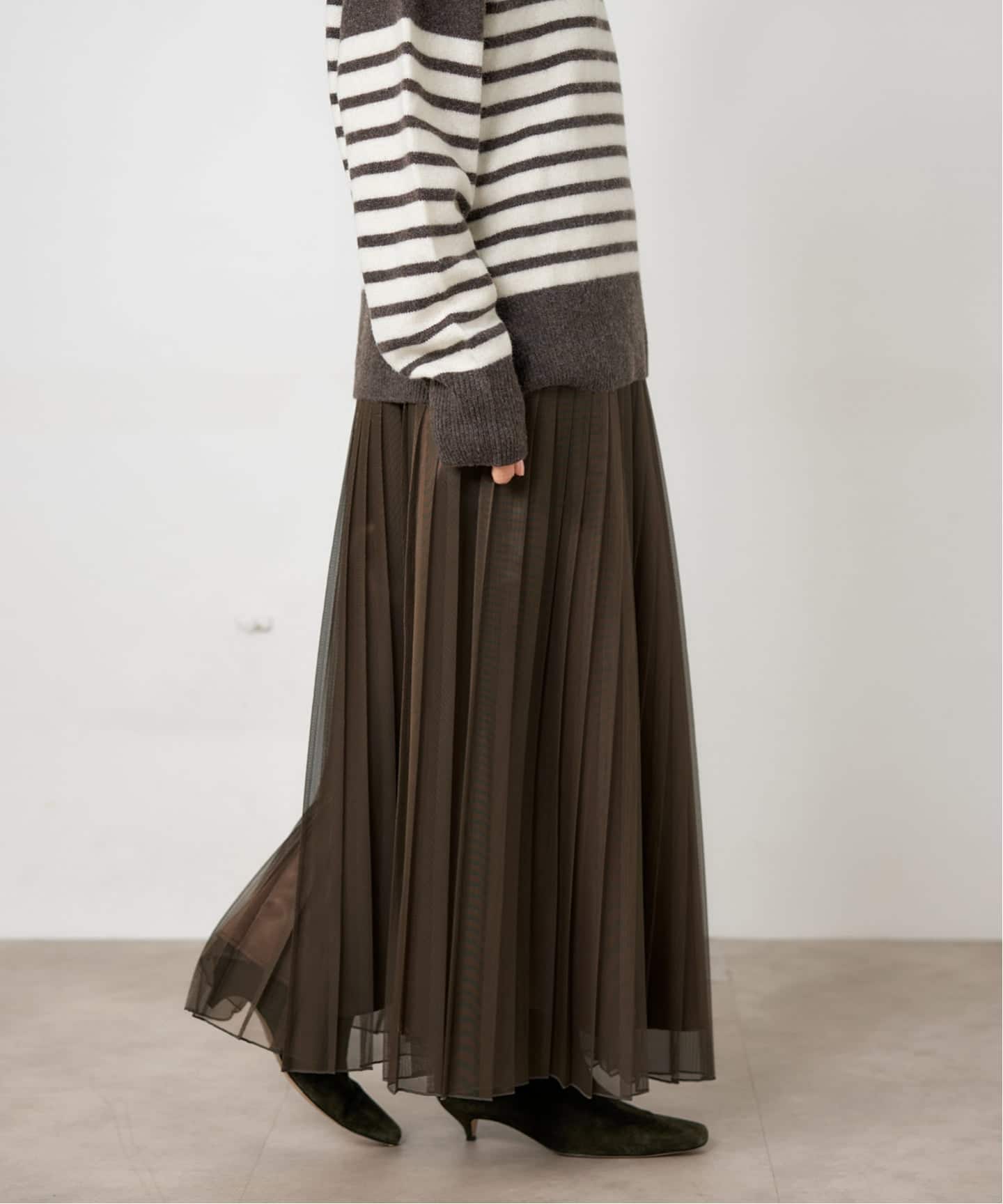 シアープリーツスカート（ロング・マキシ丈スカート）｜IENA（イエナ