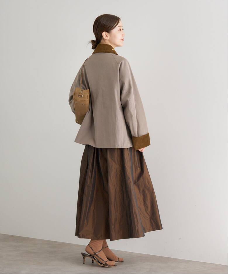 追加2・一部店舗限定》タフタフレアスカート（ロング・マキシ丈  