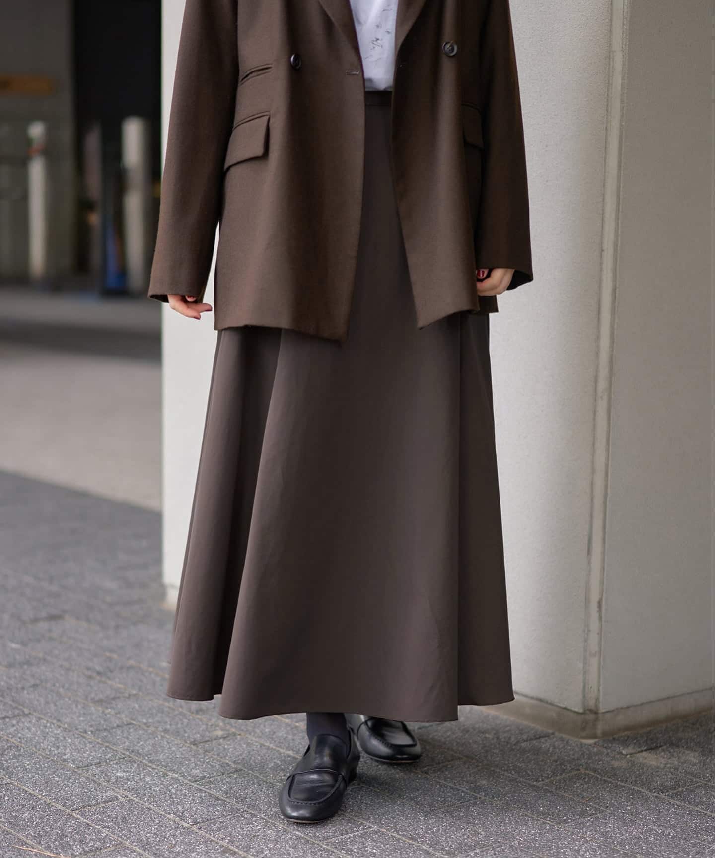 ソフトタフタサーキュラースカート（ロング・マキシ丈スカート）｜IENA