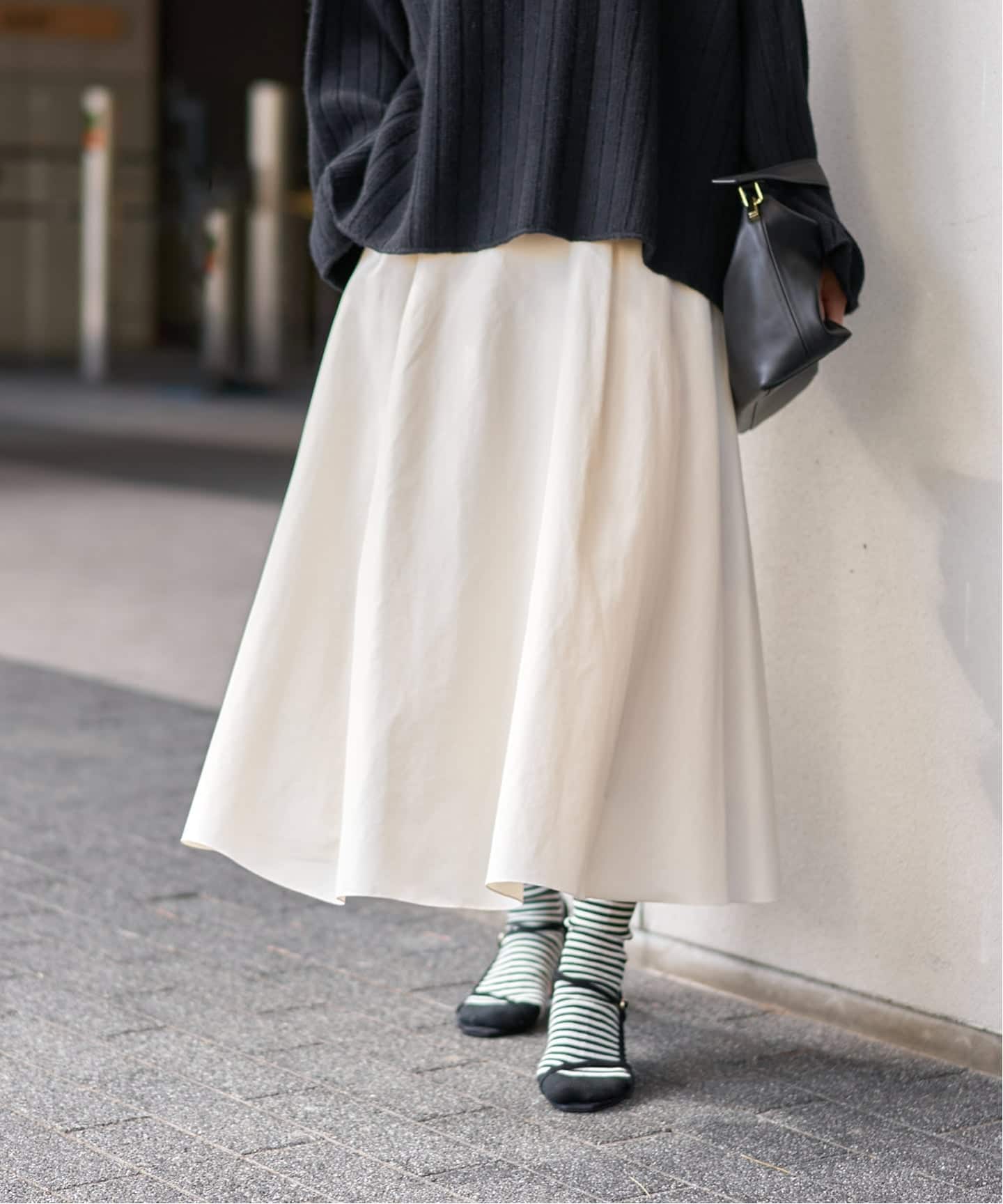 ソフトタフタサーキュラースカート（ロング・マキシ丈スカート）｜IENA