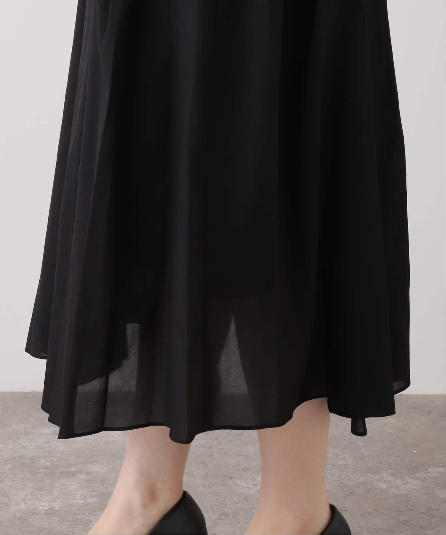 完売モデル✨極美品✨ IENA イエナ フレアスカート 24SS 黒 M 38 完売モデル✨極美品✨ IENA イエナ フレアスカート 24SS 黒 M 38