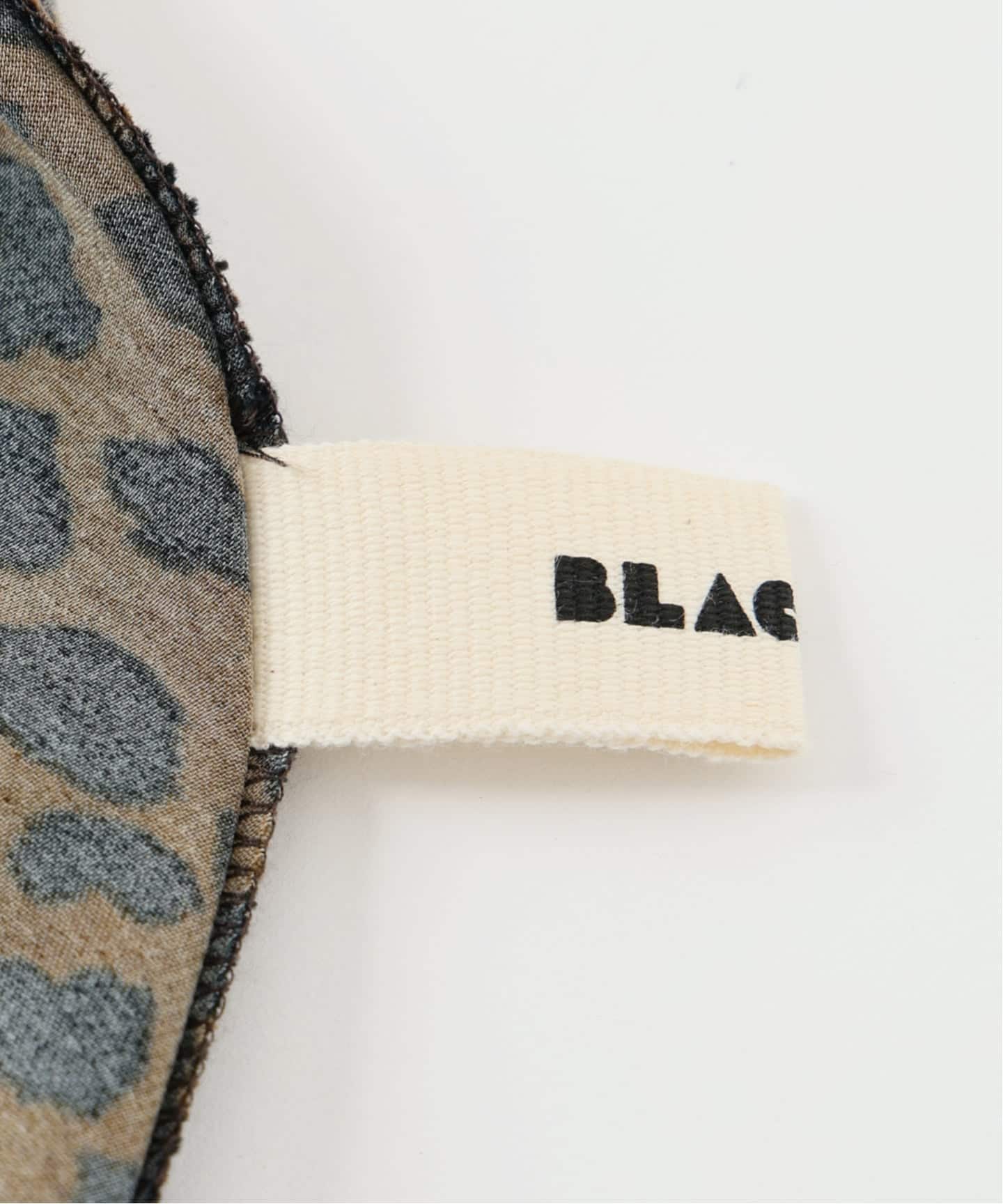 WEB限定追加》BLACK レオパードスカート（ロング・マキシ丈スカート