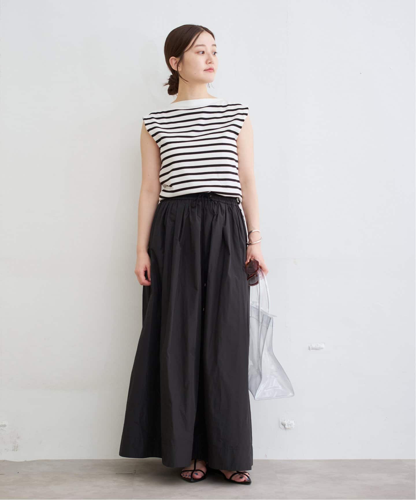 未使用IENA ポリエステルタフタボリュームスカート IENA LA BOUCLE（イエナラブークル）の「IENA LA BOUCLE