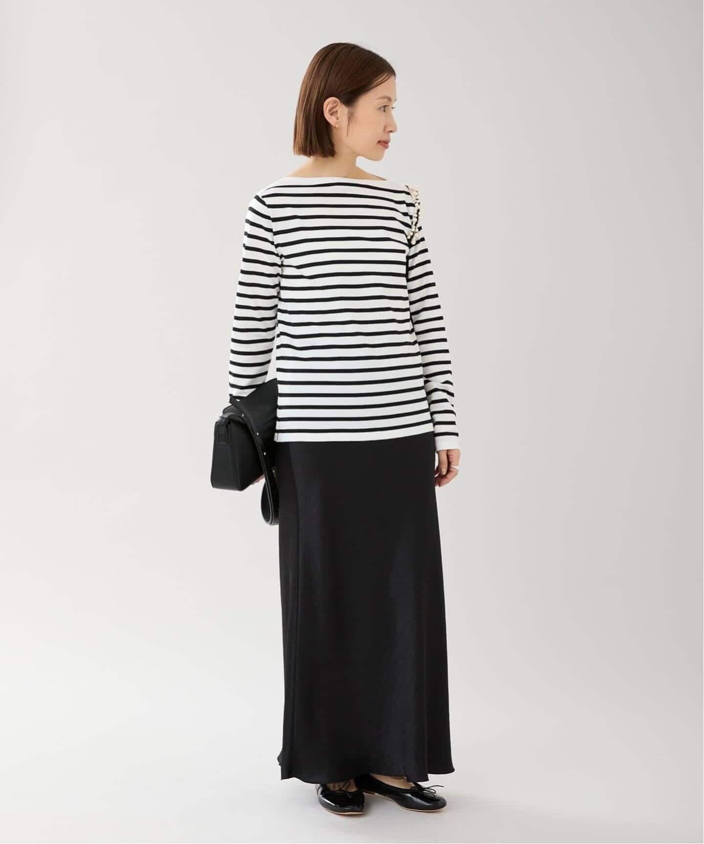 追加15》ダブルサテンスカート（ロング・マキシ丈スカート）｜IENA