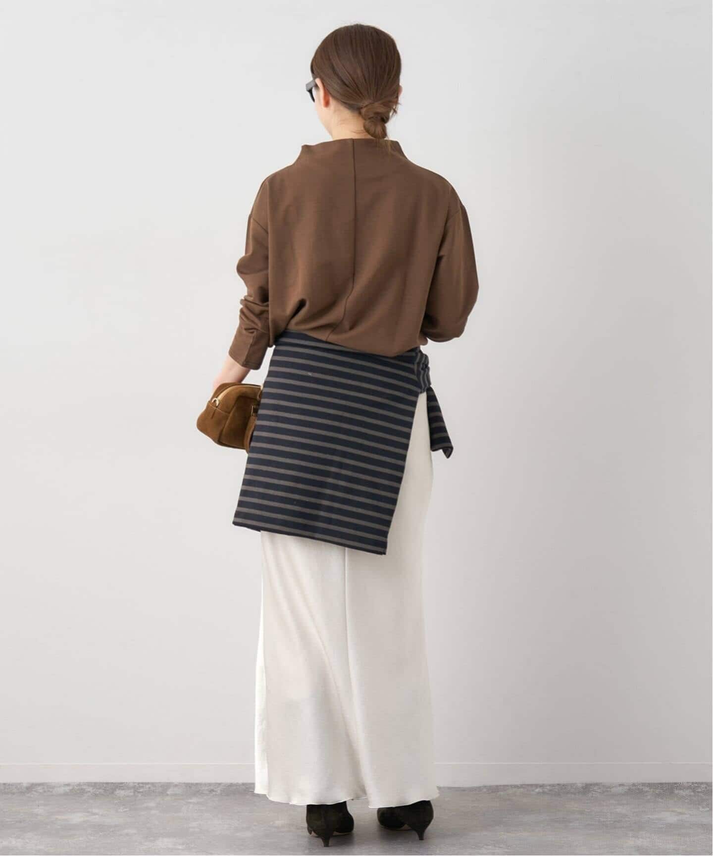 追加15》ダブルサテンスカート（ロング・マキシ丈スカート）｜IENA