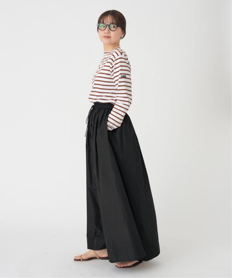 完全受注生産】《追加》 SO 切り替えギャザースカート（ロング・マキシ  