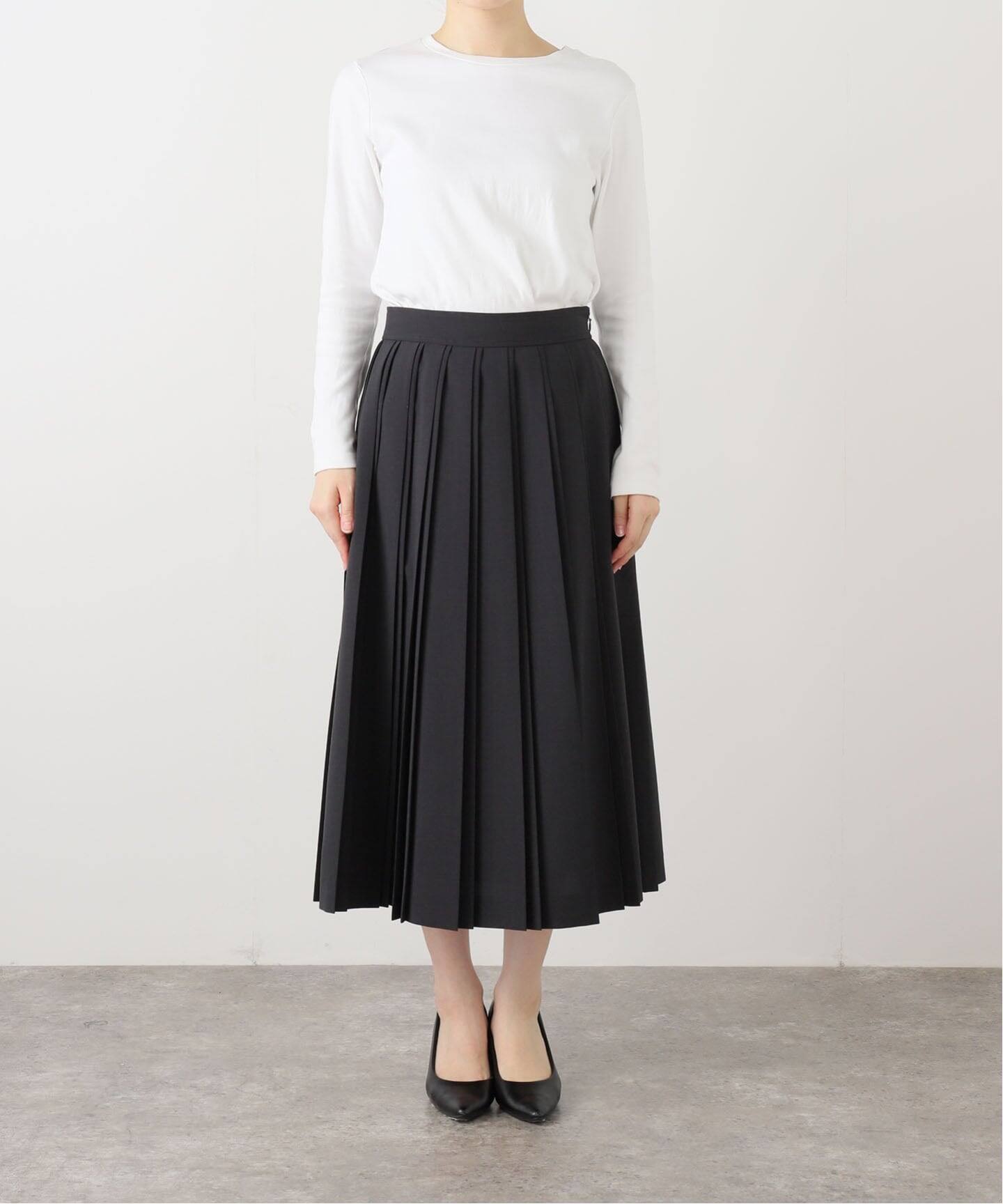 ストレッチプリーツスカート（ひざ丈スカート）｜IENA（イエナ）の通販