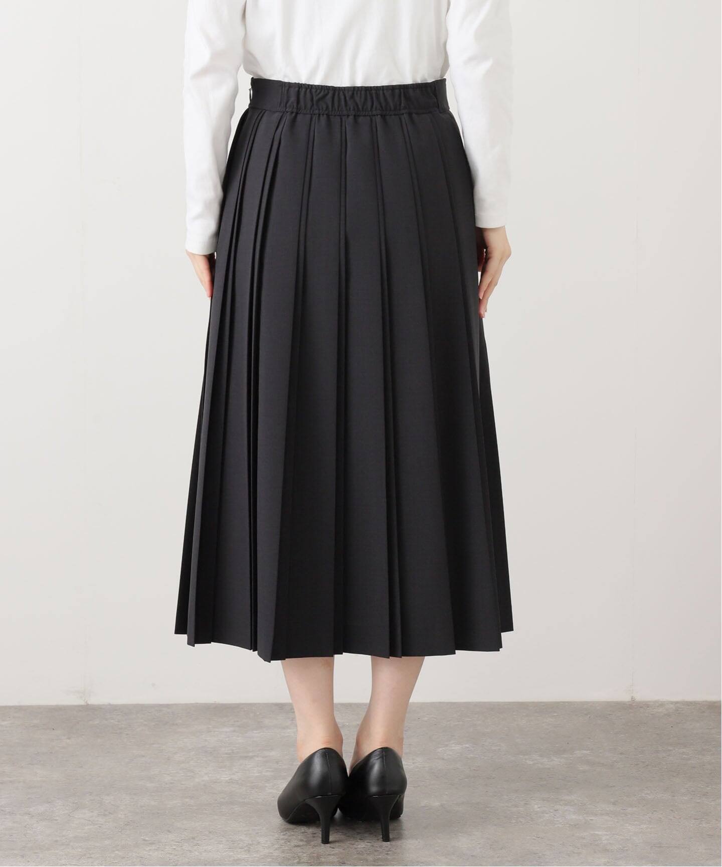 ストレッチプリーツスカート（ひざ丈スカート）｜IENA（イエナ）の通販