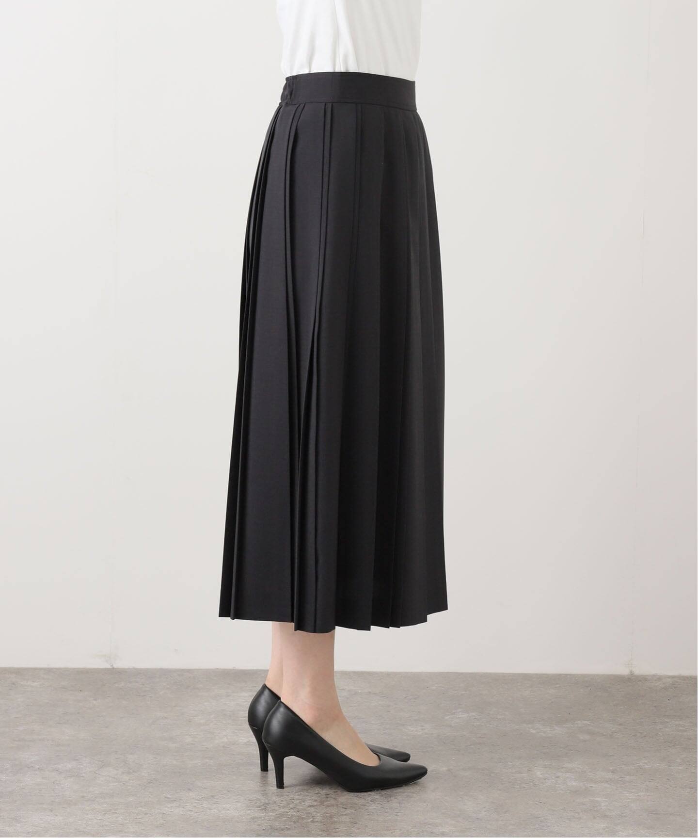ストレッチプリーツスカート（ひざ丈スカート）｜IENA（イエナ）の通販