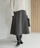 《WEB限定/追加予約》ストレッチプリーツスカート