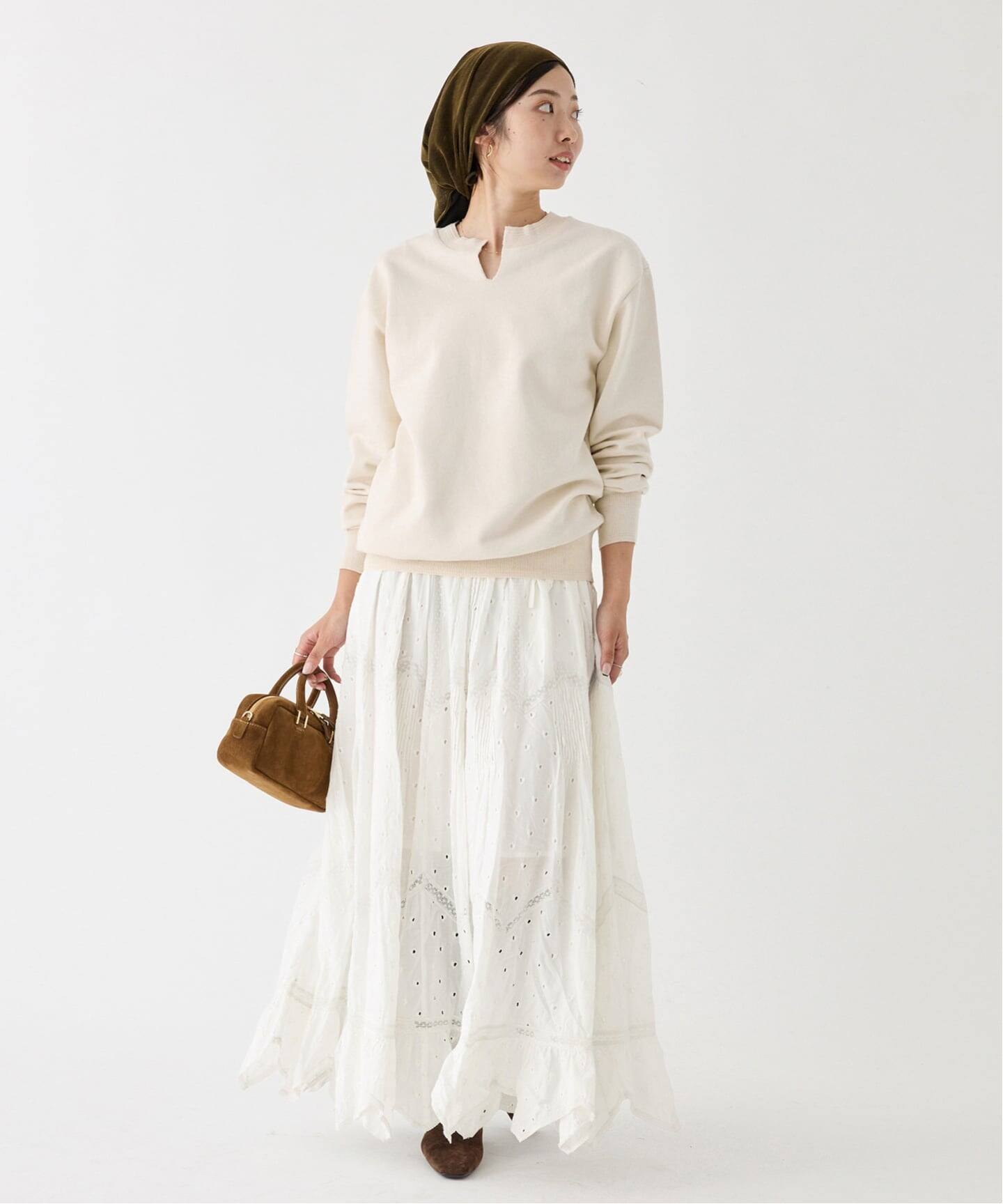 venit/ヴェニット レーススカート VEC-5534-B（ロング・マキシ丈