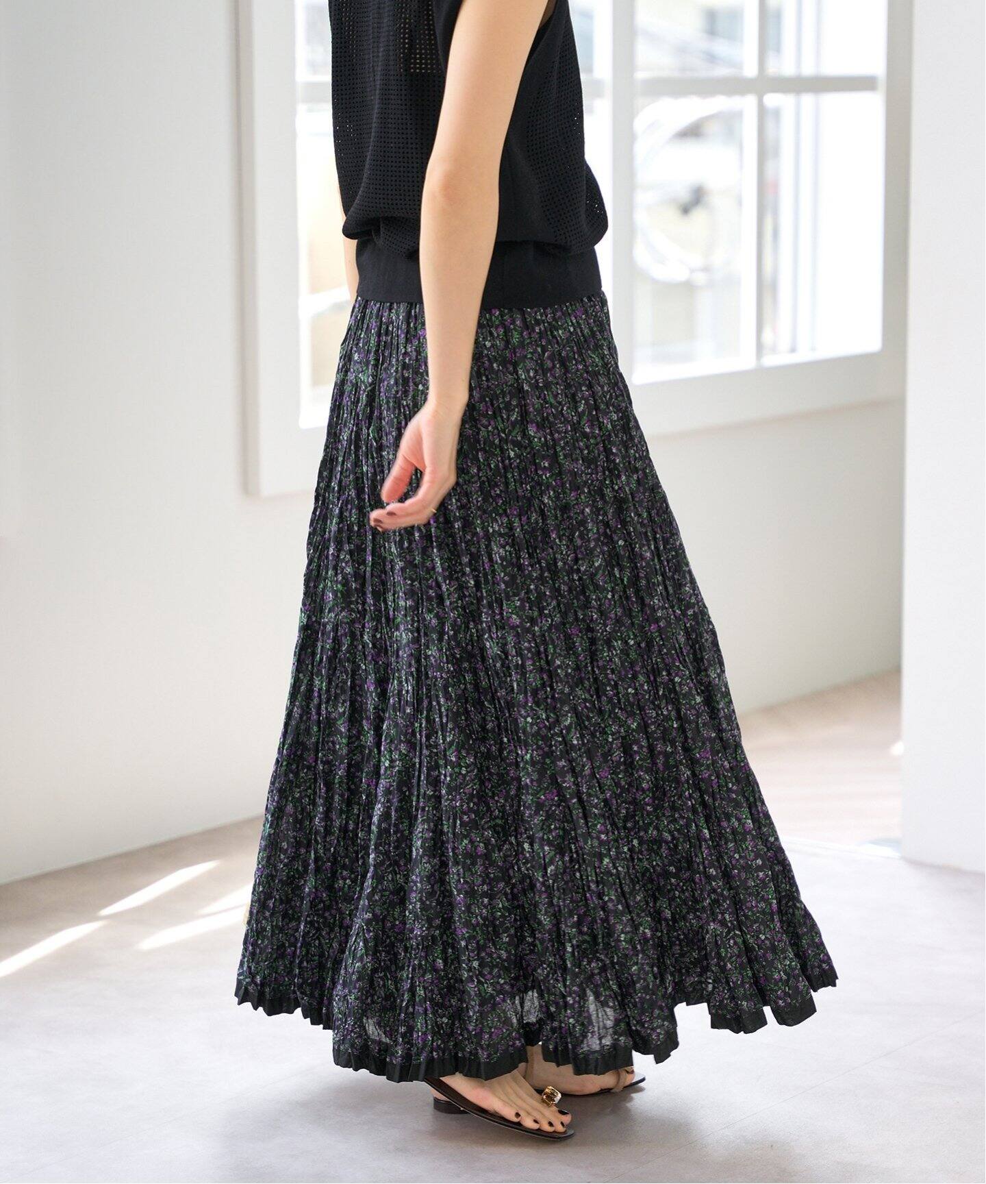 予約》MARIHA/マリハ 別注 草原の虹のスカート（ロング・マキシ丈  