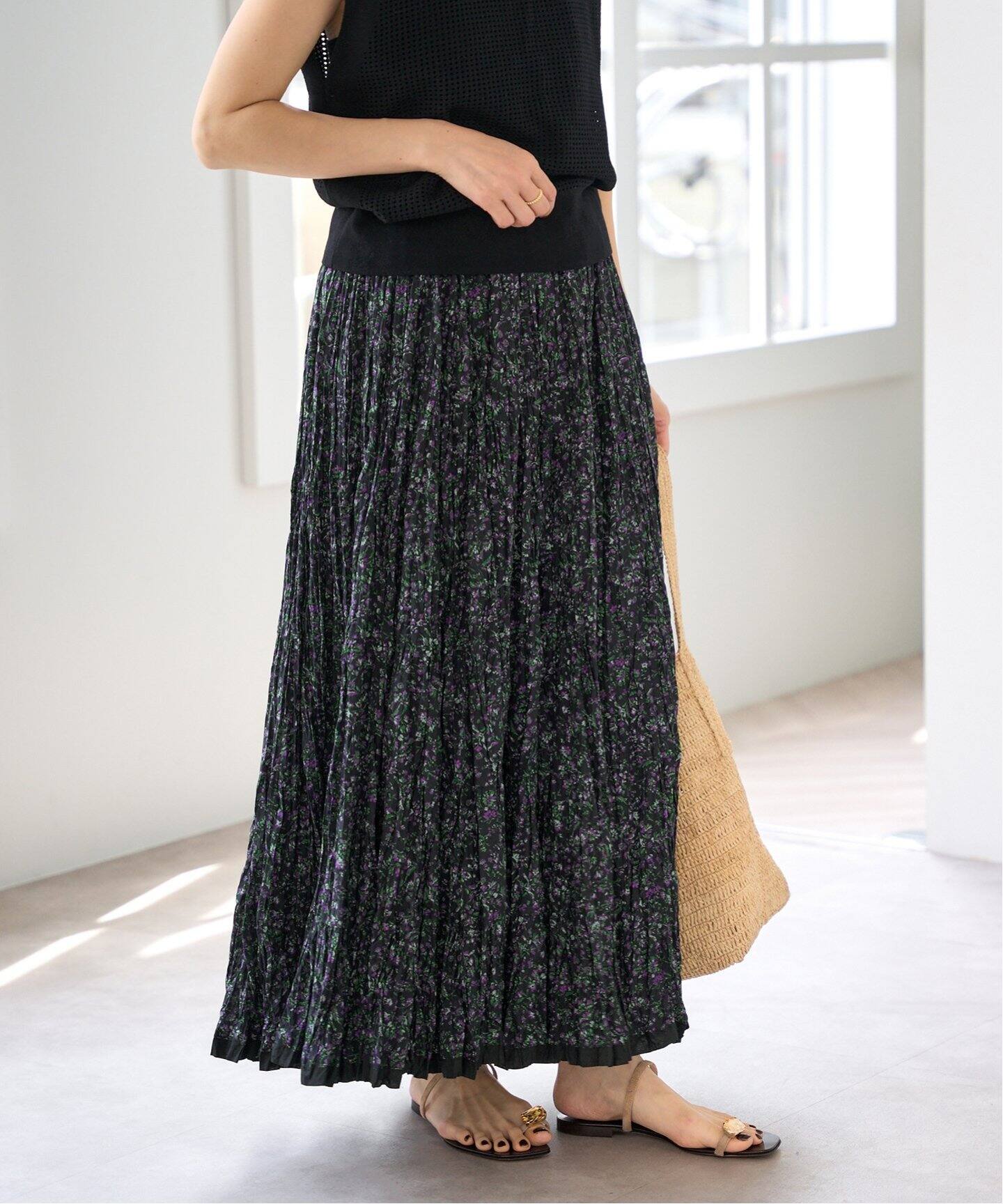 予約》MARIHA/マリハ 別注 草原の虹のスカート（ロング・マキシ丈  