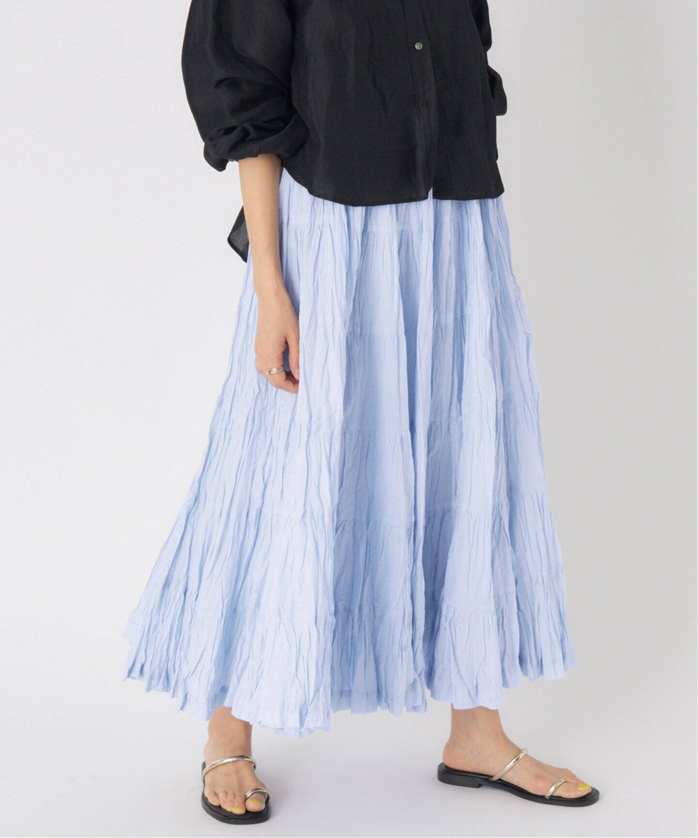 予約》MARIHA/マリハ 草原の虹のスカート（ロング・マキシ丈スカート  