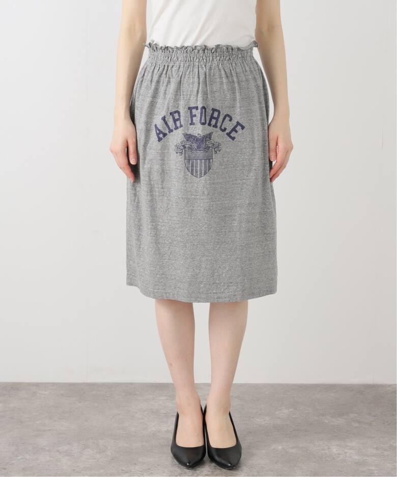 INSCRIRE/アンスクリア Print Skirt スカート I25SS-BC100（ひざ丈  