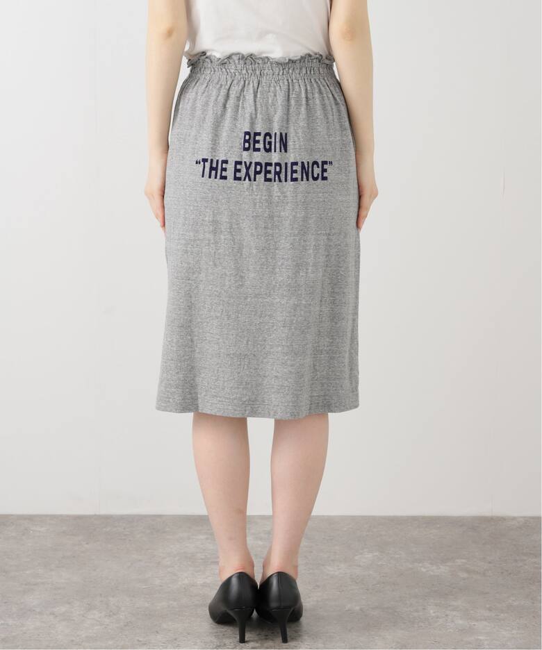 INSCRIRE/アンスクリア Print Skirt スカート I25SS-BC100（ひざ丈  