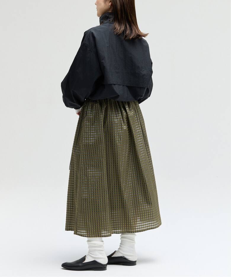 イエナスローブ IENA SLOBE ロングスカート ギンガムチェック 美品  