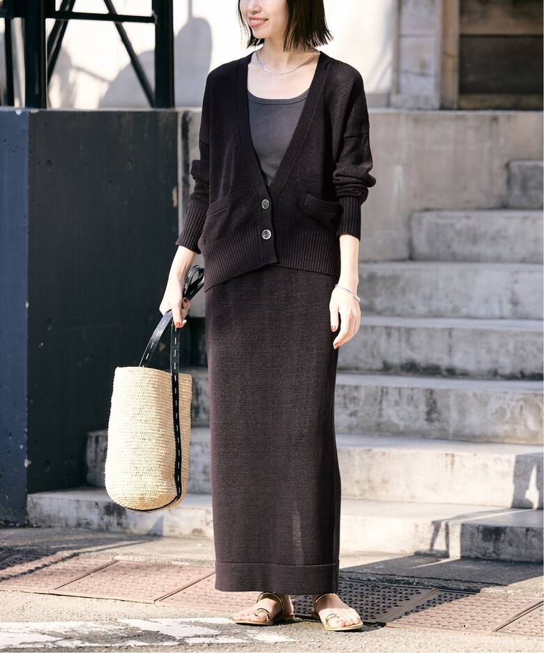 テープヤーンニットスカート（その他スカート）｜SLOBE IENA（スローブ  