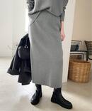 《セットアップ対応可/WEB限定カラーあり》ミラノリブタイトスカート