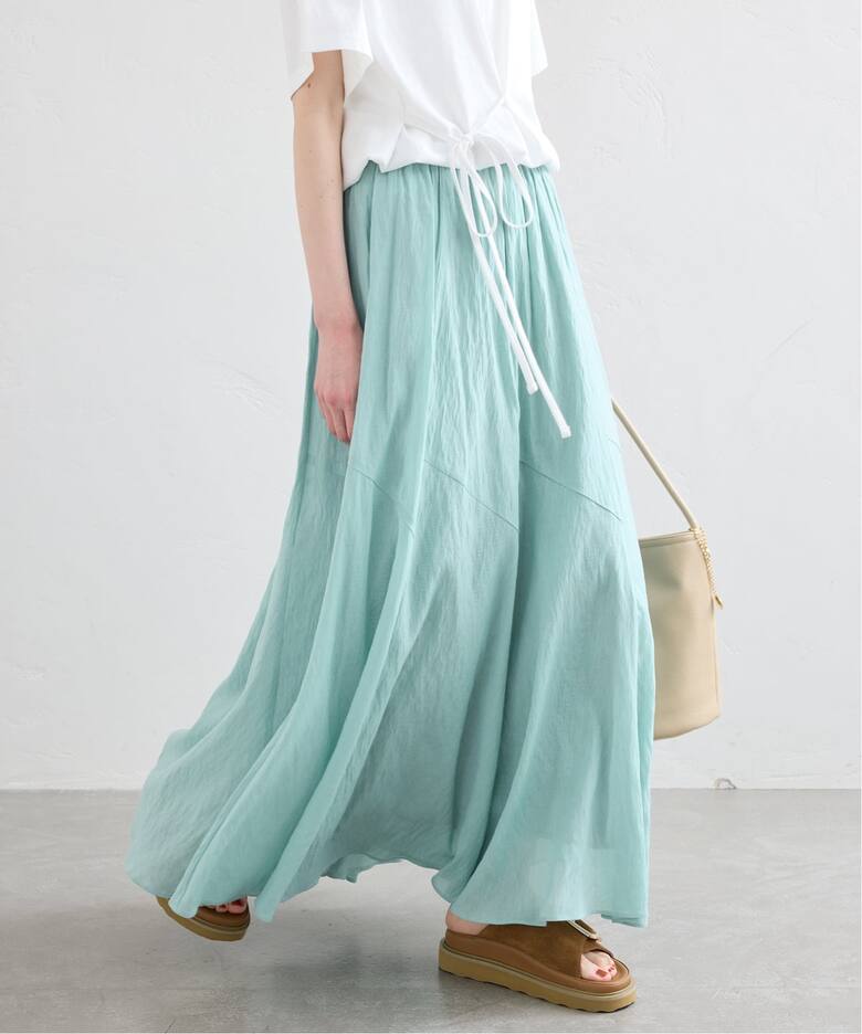 PEボイル切替ギャザースカート（その他スカート）｜SLOBE IENA  
