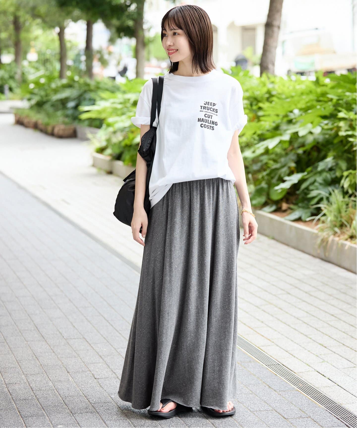 SLOBE IENA リラックスジャージーイージースカート 追加》リラックスジャージーイージースカート（その他スカート