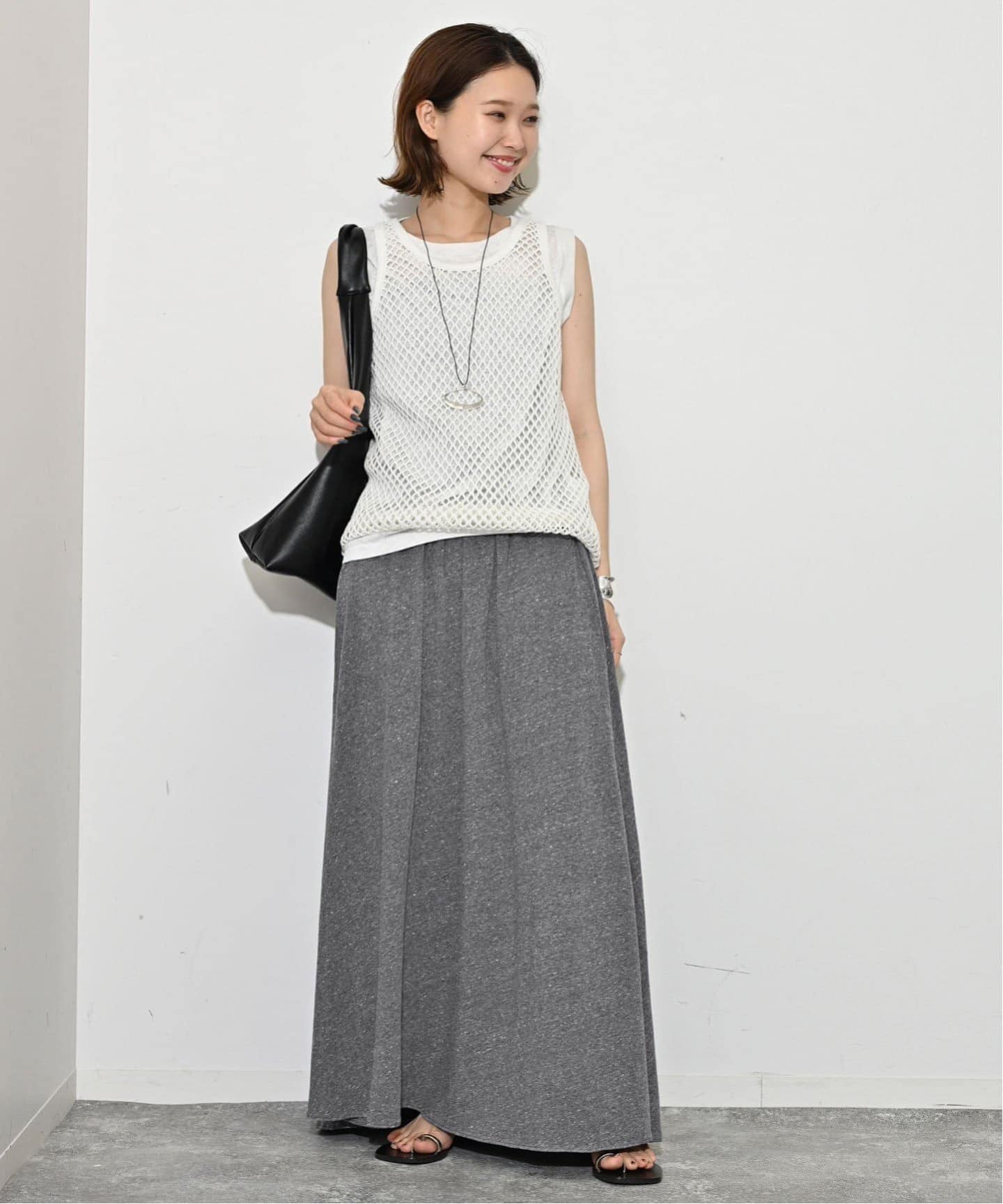 SLOBE IENA リラックスジャージーイージースカート 追加》リラックスジャージーイージースカート（スカート