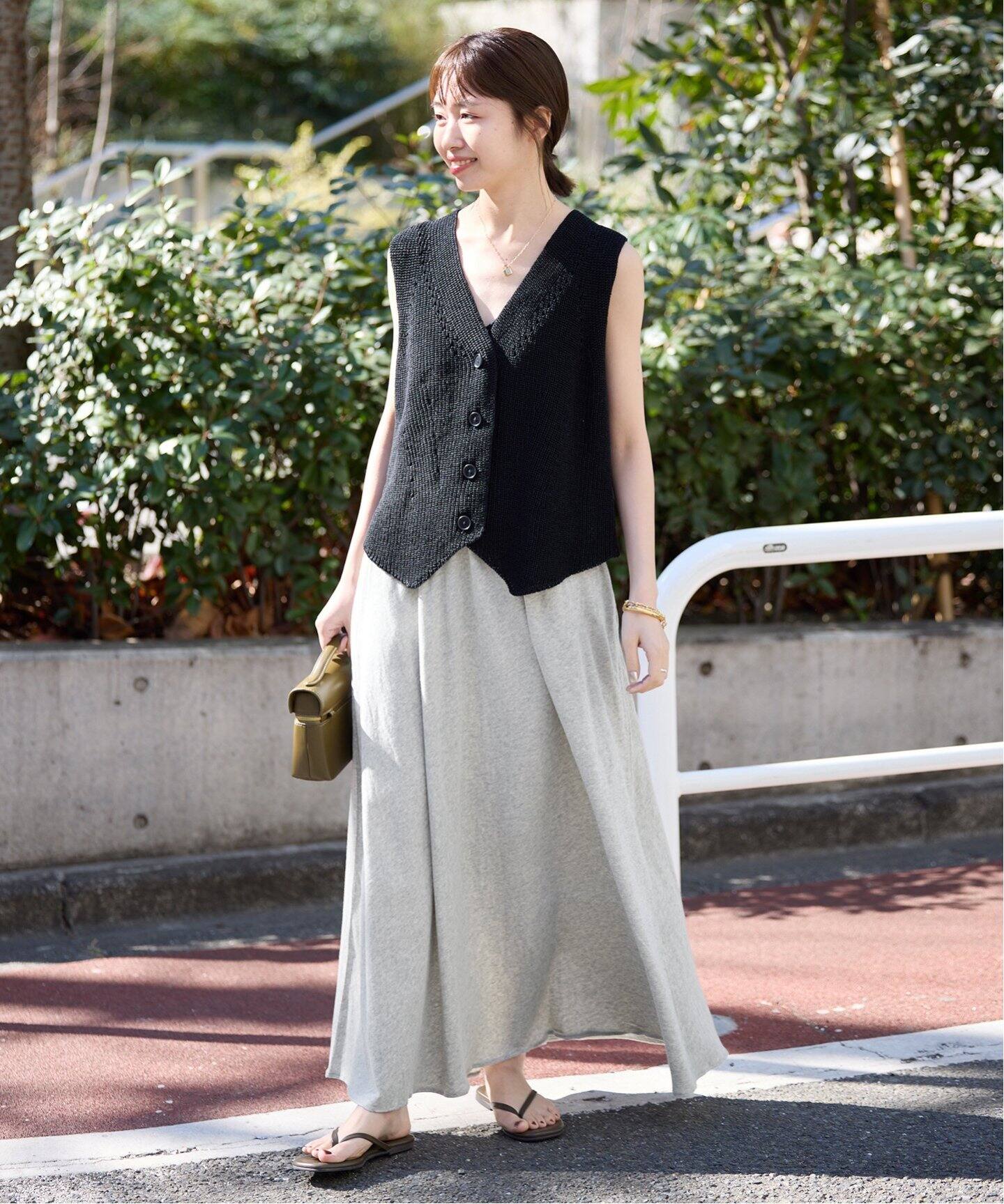 SLOBE IENA リラックスジャージーイージースカート 追加》リラックスジャージーイージースカート（その他スカート