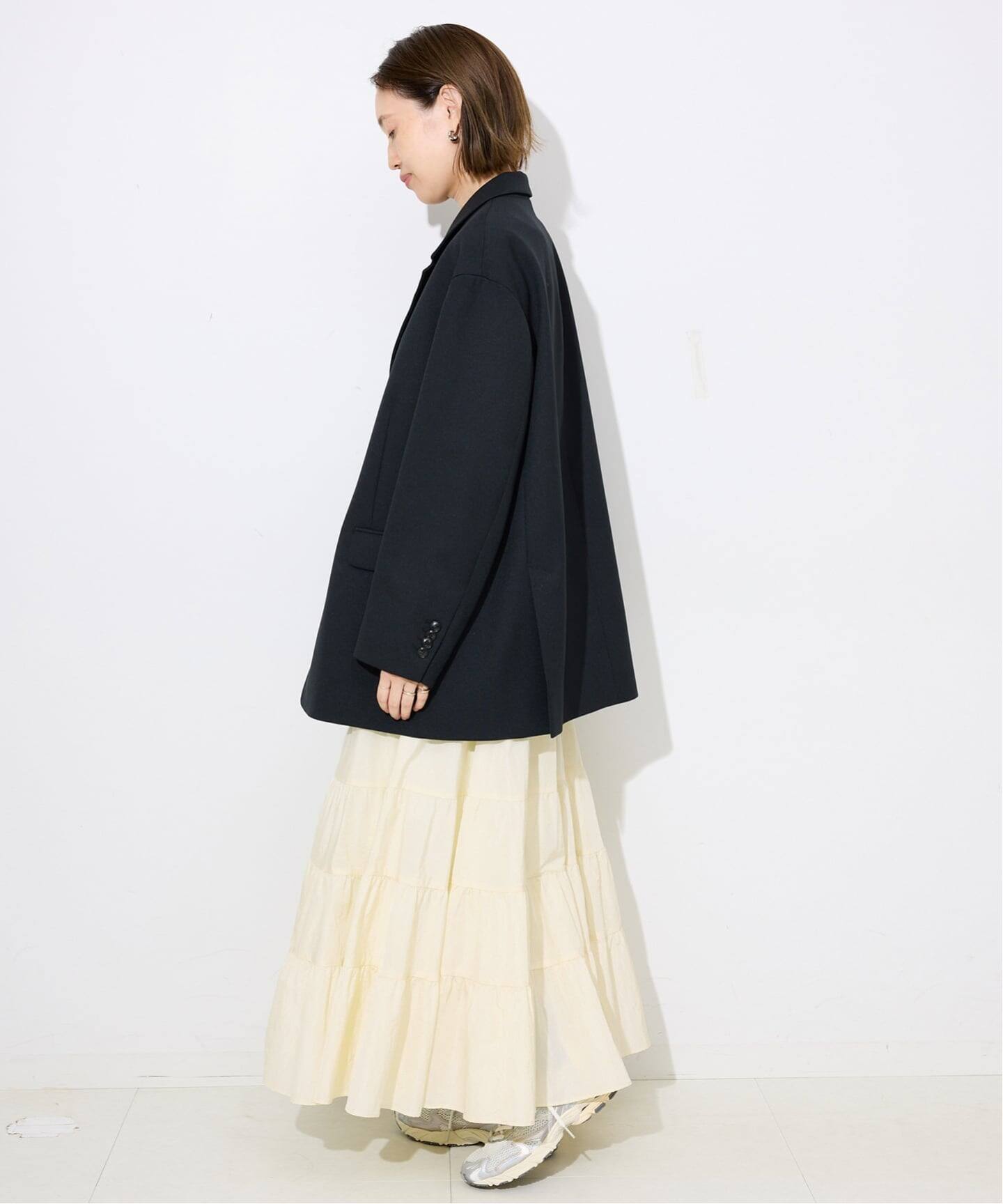 スローブ イエナ（SLOBE IENA）/シルキータッサーティアードスカート シルキータッサーティアードスカート（その他スカート）｜SLOBE IENA