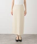 レイヤードニットスカート