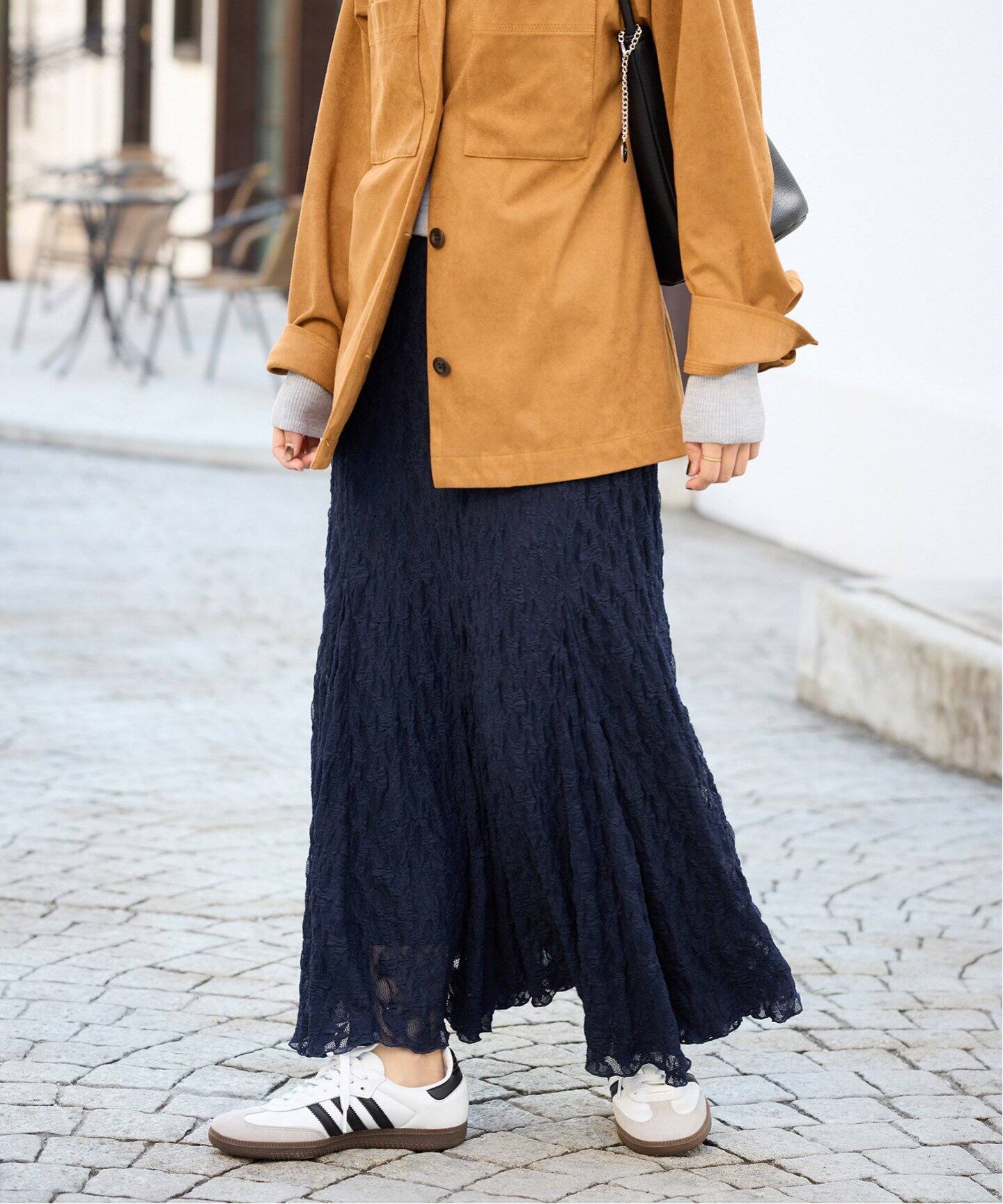 レースランダムフレアスカート（その他スカート）｜SLOBE IENA  