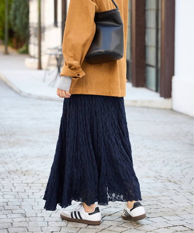 レースランダムフレアスカート（その他スカート）｜SLOBE IENA  