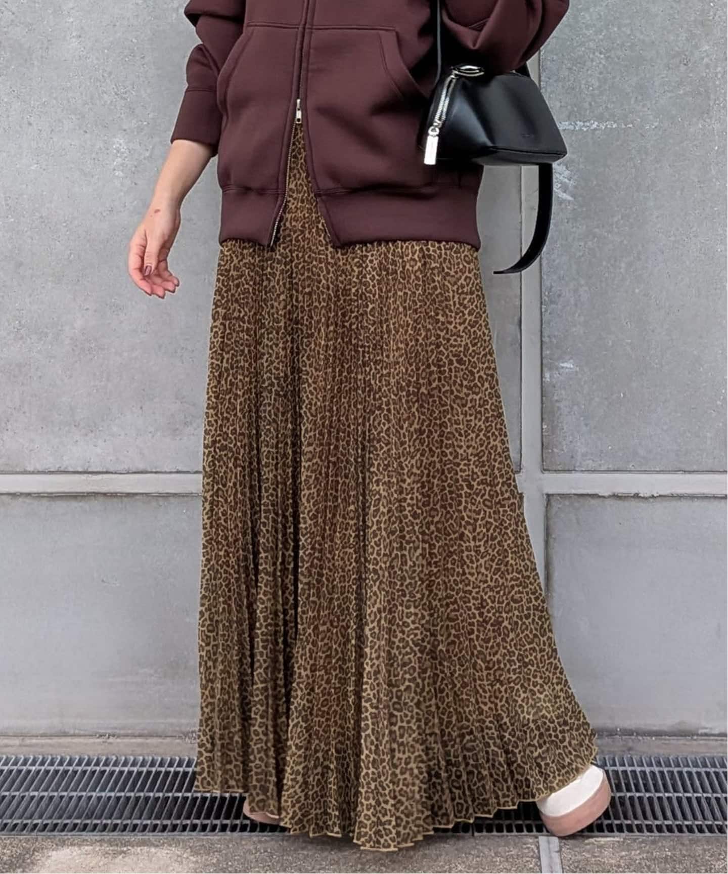 レオパードプリーツスカート（その他スカート）｜SLOBE IENA（スローブ