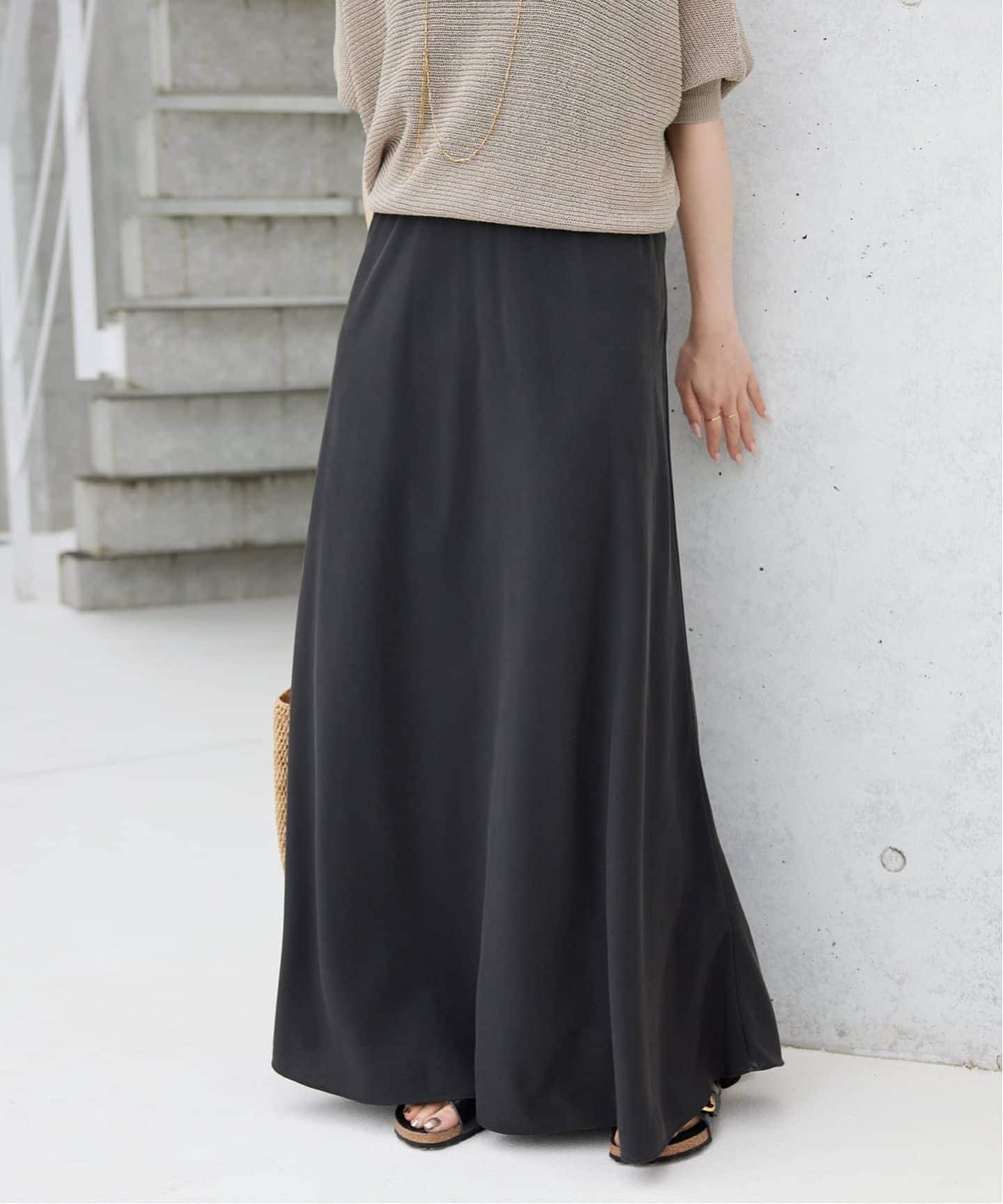 SLOBE IENAプリントゴアフレアスカート SLOBE IENA｜クリンクルフレアスカート | Rakuten Fashion(楽天