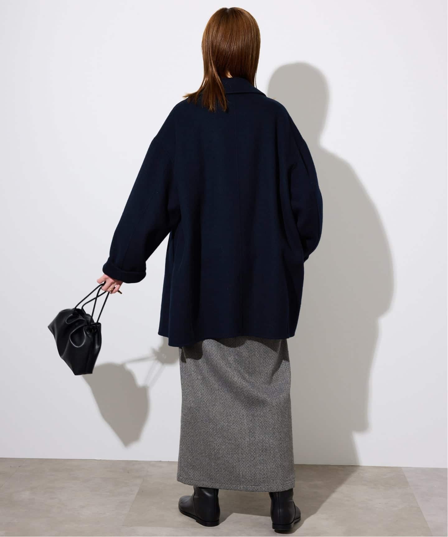 ツイードリラックスIラインスカート（その他スカート）｜SLOBE IENA