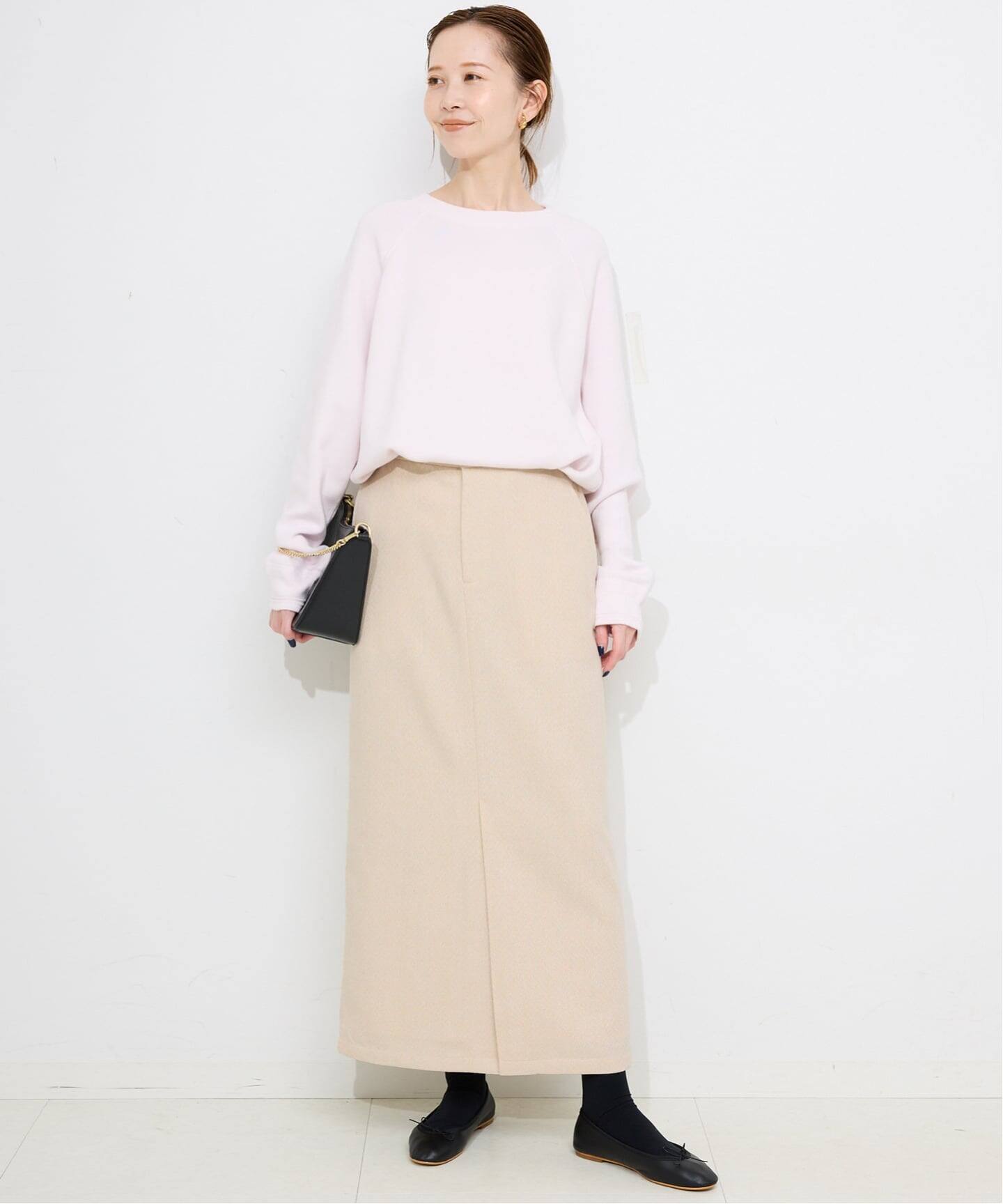 ツイードリラックスIラインスカート（その他スカート）｜SLOBE IENA