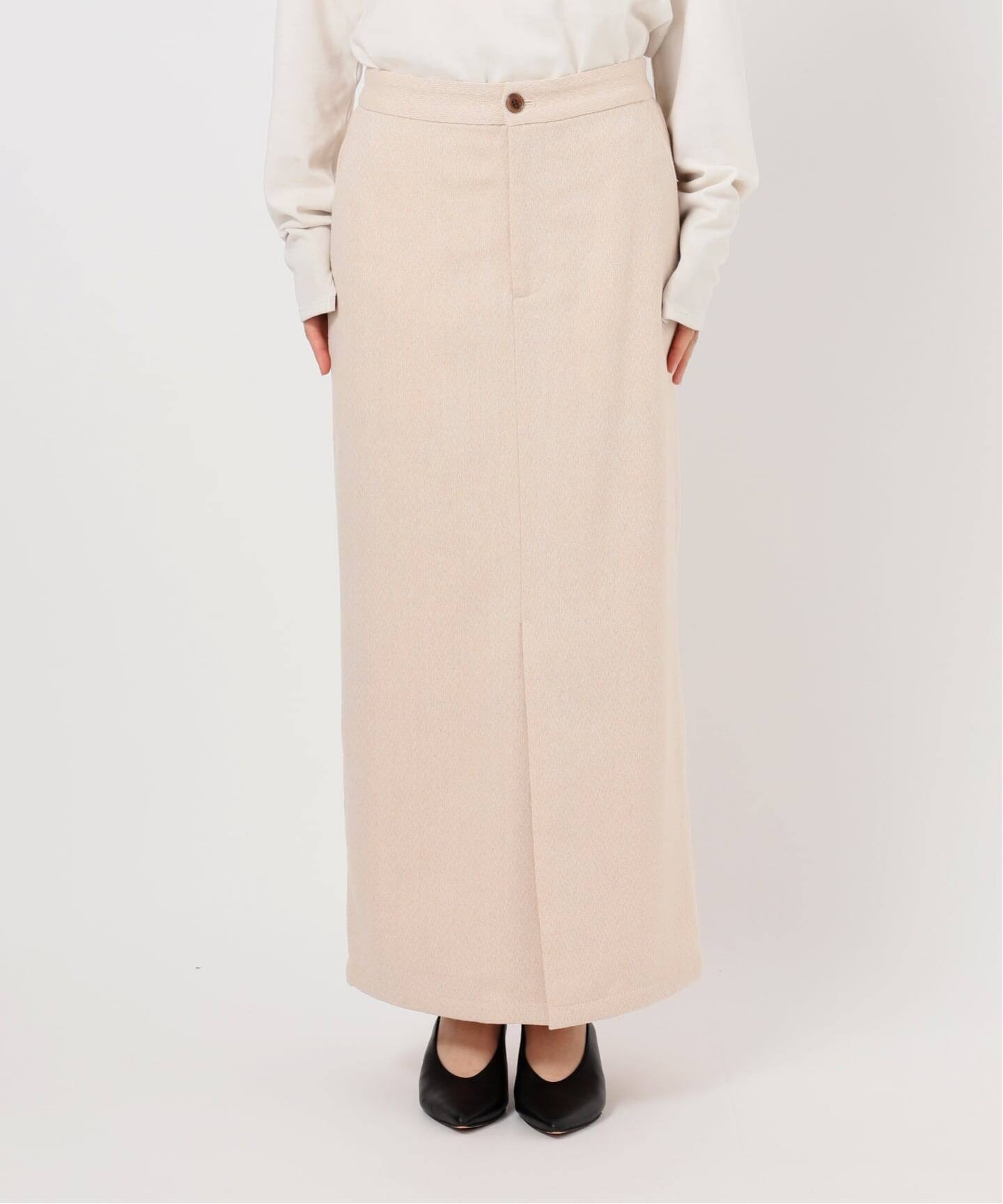 ツイードリラックスIラインスカート（その他スカート）｜SLOBE IENA