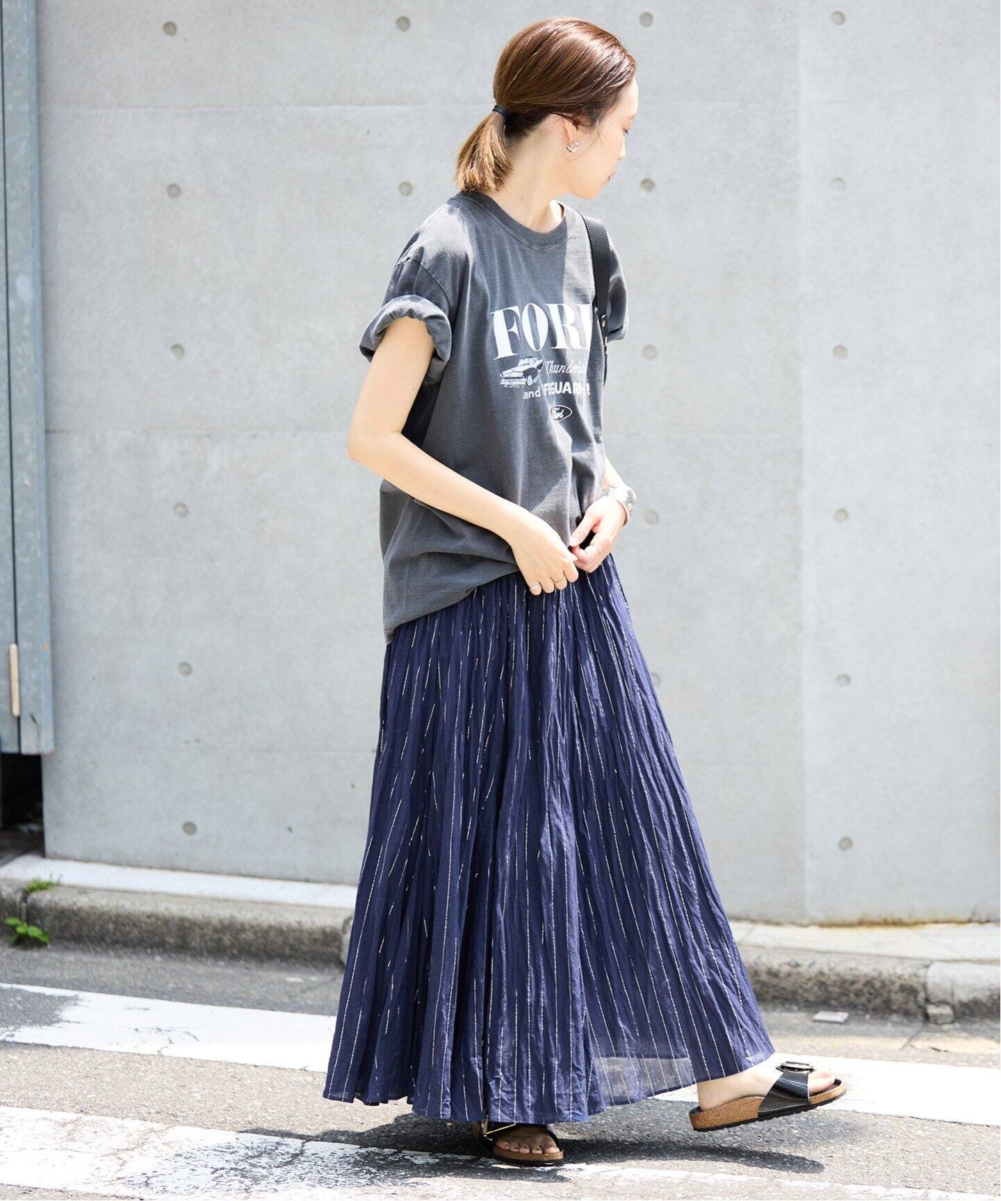 クリンクルフレアスカート（その他スカート）｜SLOBE IENA