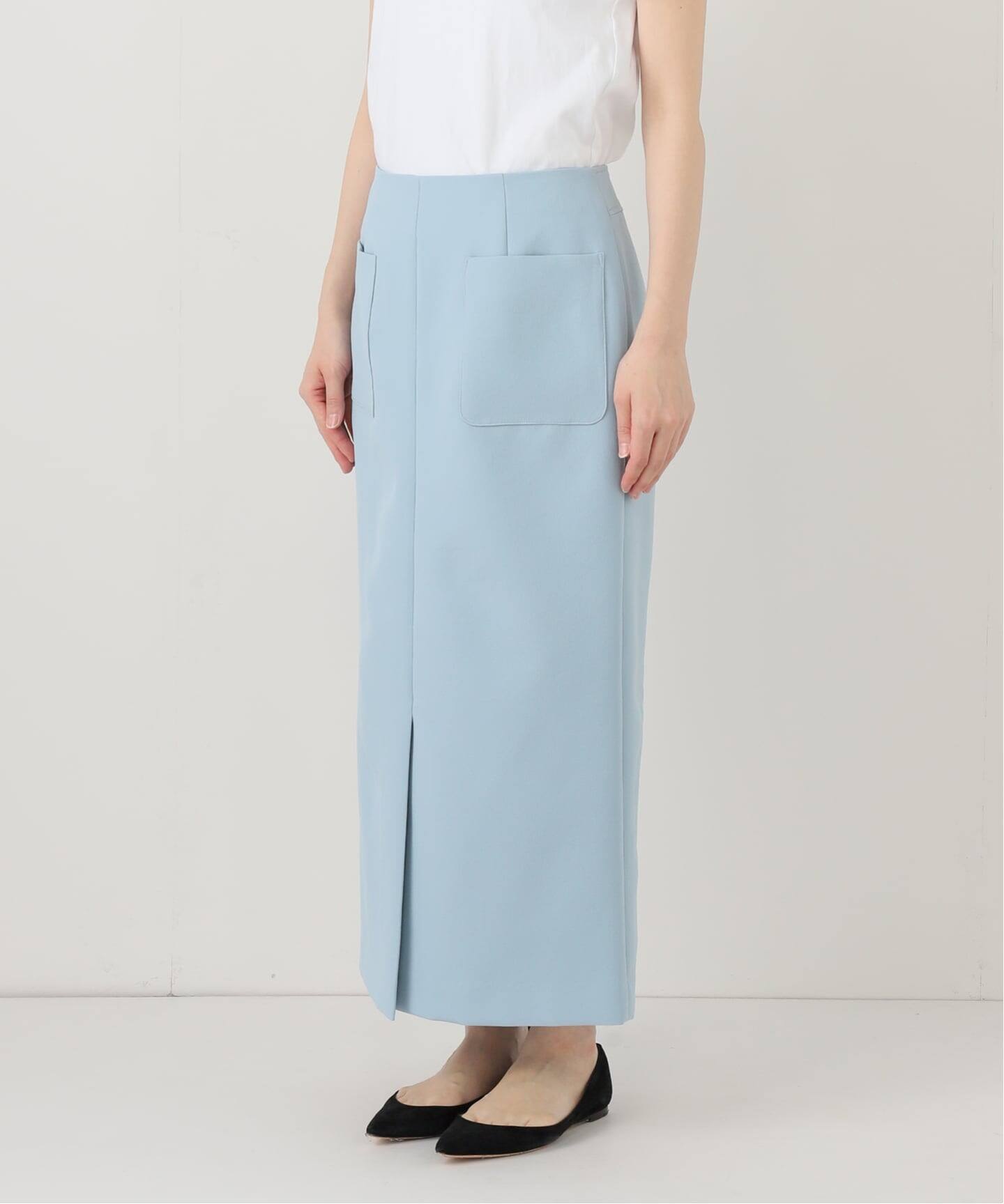 ダブルクロスタイトスカート（ロング・マキシ丈スカート）｜SLOBE IENA