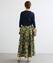 フラワープリントタフタスカート  詳細画像4