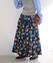 フラワープリントタフタスカート  詳細画像17