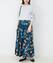 フラワープリントタフタスカート  詳細画像19