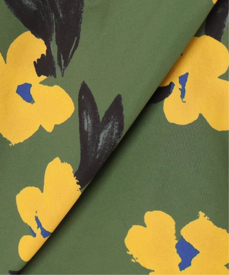 フラワープリントタフタスカート  詳細画像35