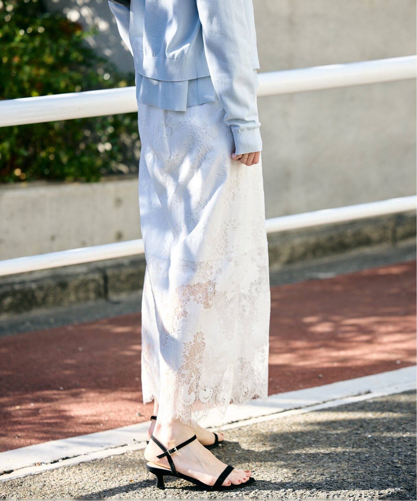 レース切替スカート（その他スカート）｜SLOBE IENA（スローブ イエナ  