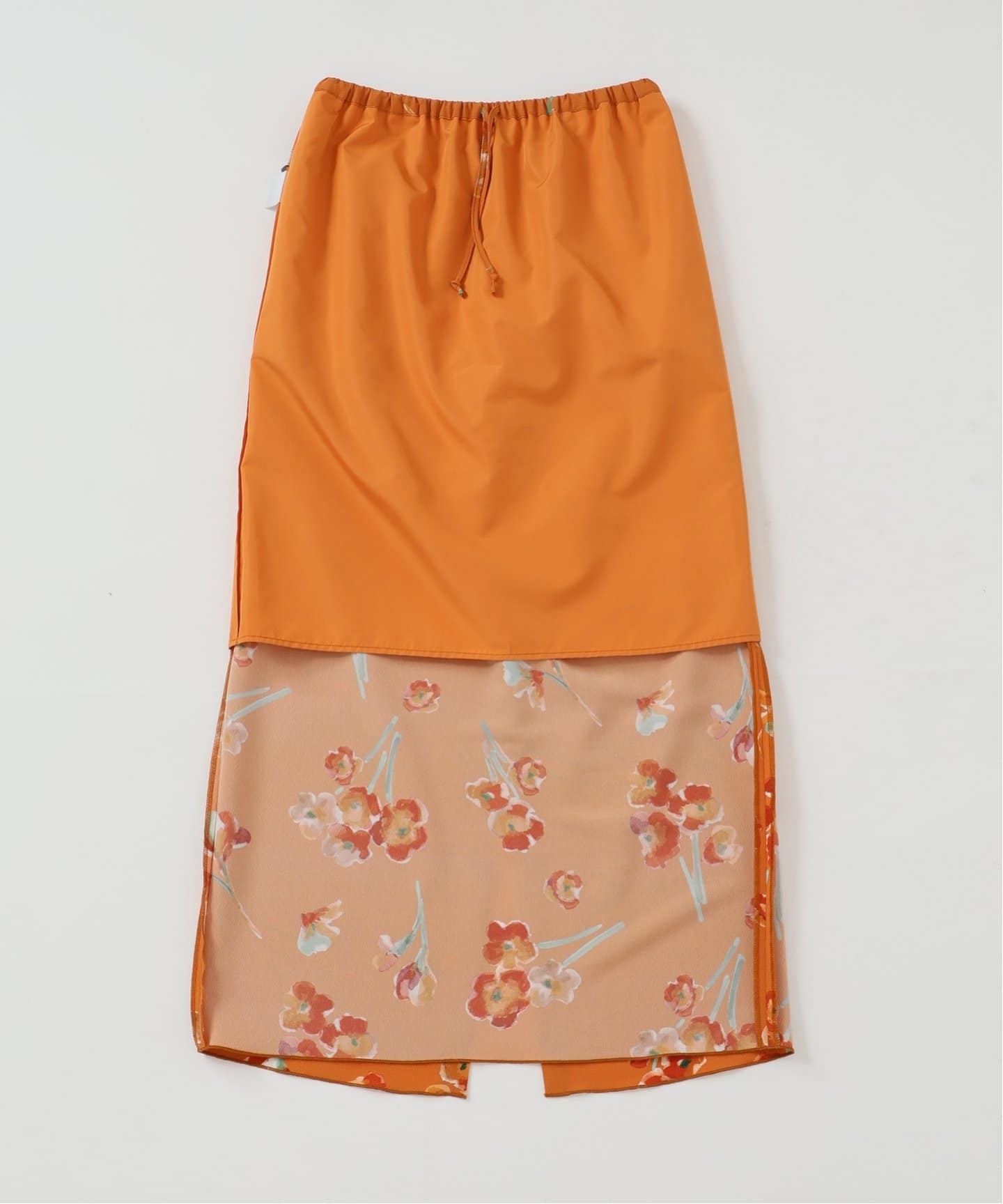 SLOBEIENA flower print スカート38 SLOBE IÉNA フラワーパネルスカート 38 ロング丈 - メルカリ