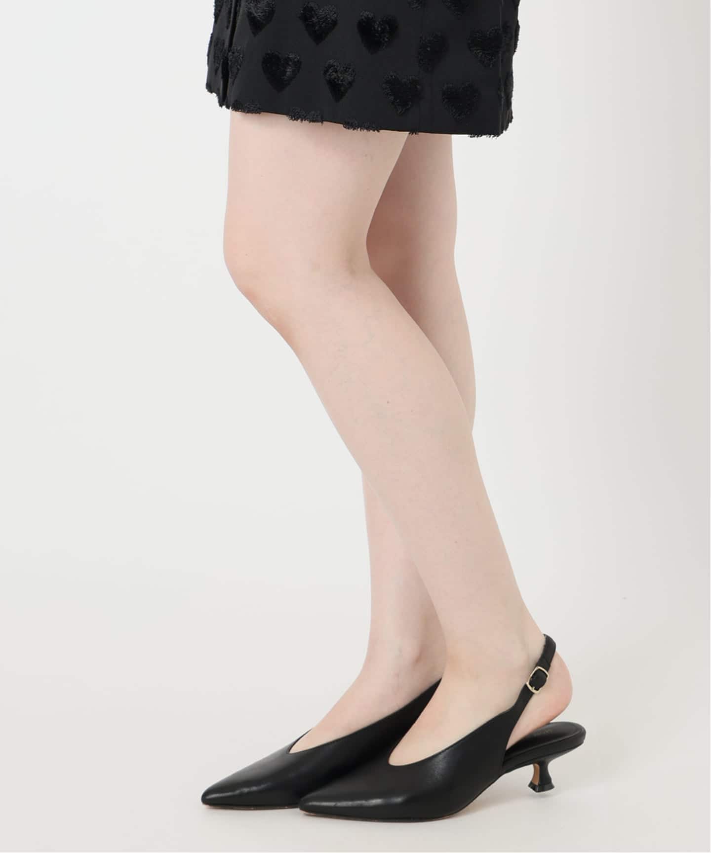 Jeu de Coeurs & Pois】メニーハート ミニラップスカート（ミニ