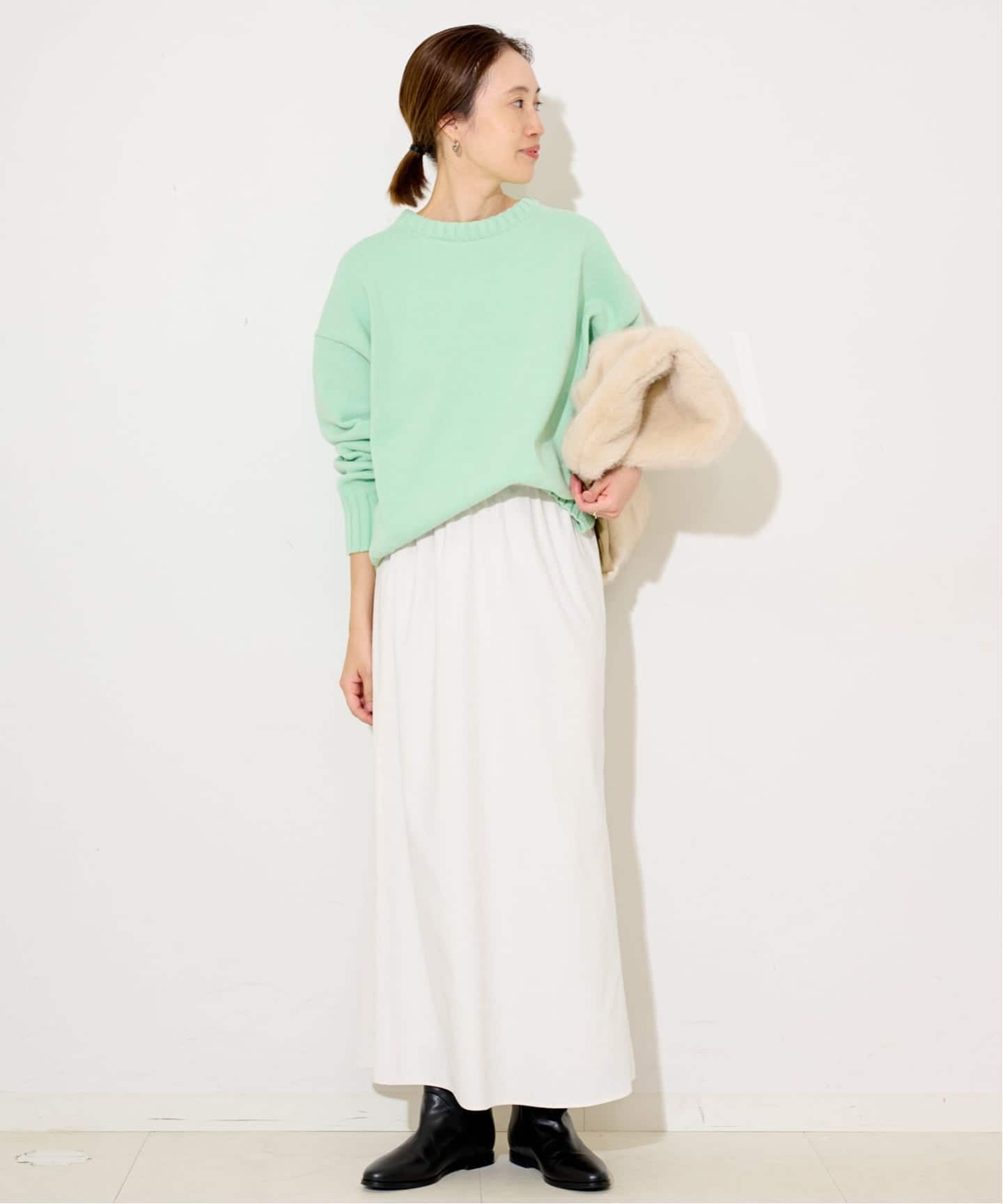 【美品】イエナスウェードライクフレアSK IENA（イエナ）の「スウェードライクフレアスカート（スカート）」 - WEAR