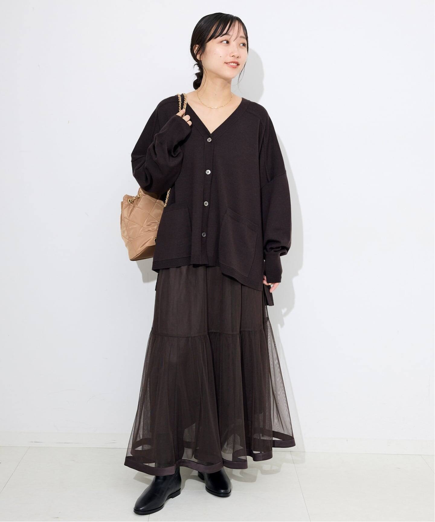 SLOBE IENA チュールギャザースカート チュールギャザースカート（その他スカート）｜SLOBE IENA（スローブ