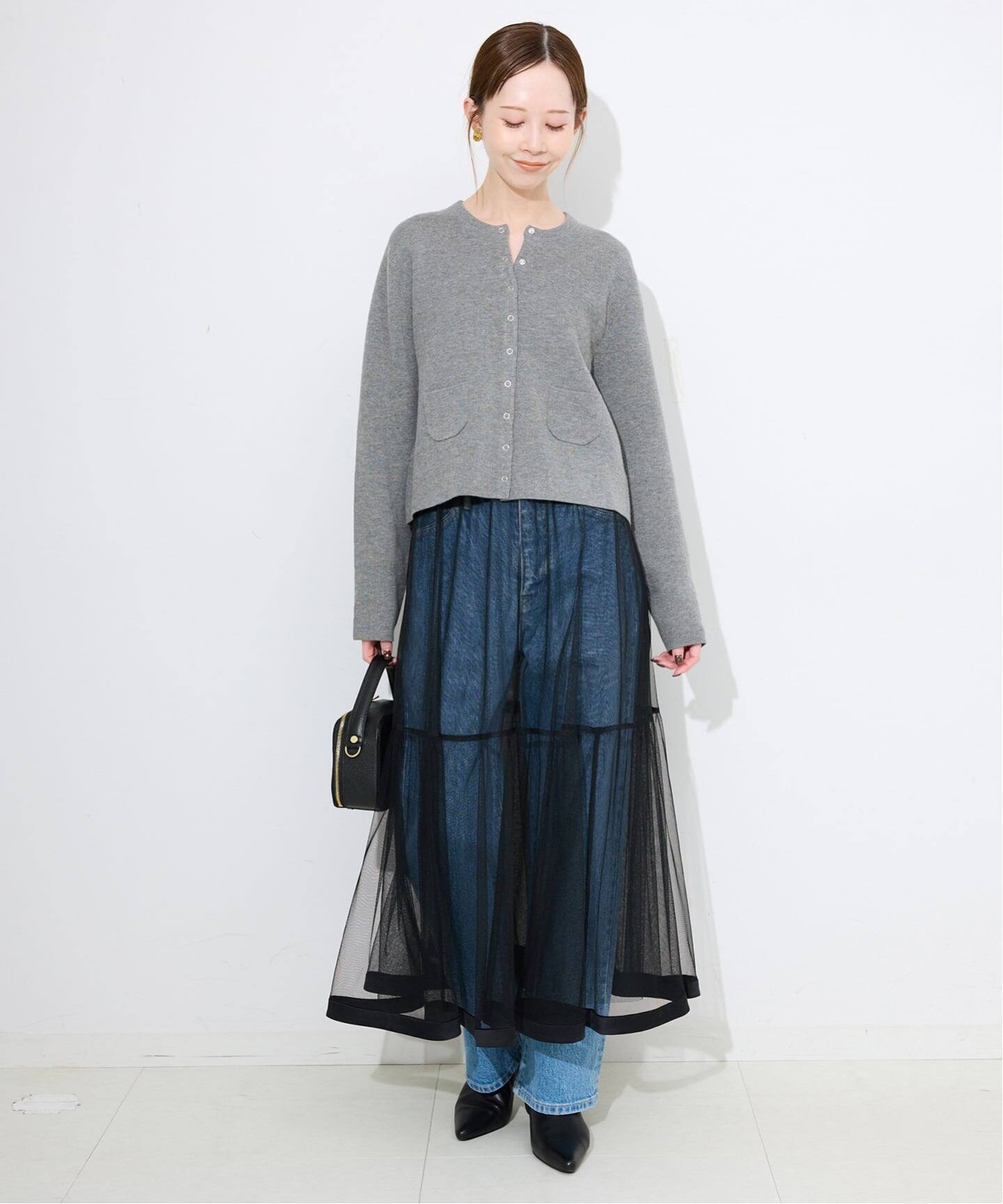 SLOBE IENA チュールギャザースカート チュールギャザースカート（その他スカート）｜SLOBE IENA（スローブ